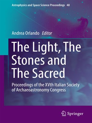 cover image of The Light, the Stones and the Sacred
